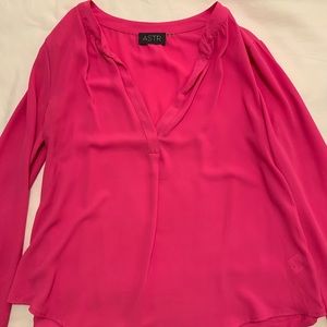 Astr pink blouse